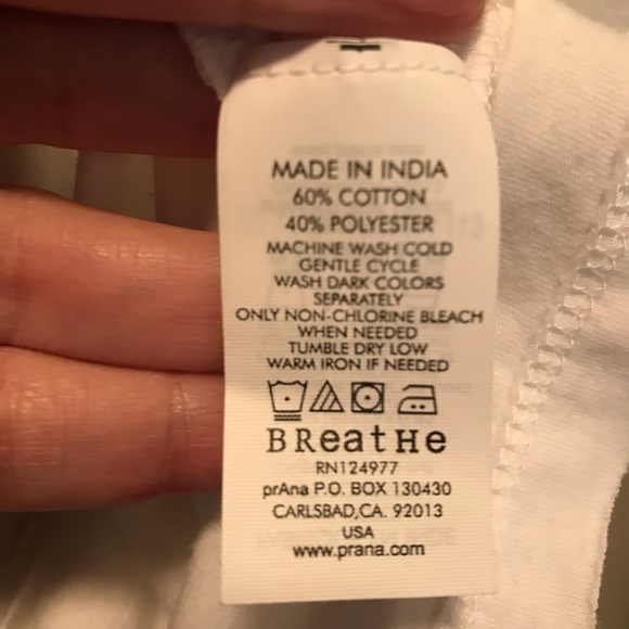 L Prana soft light weight hoodie w pocket NWOT - Picture 8 of 8